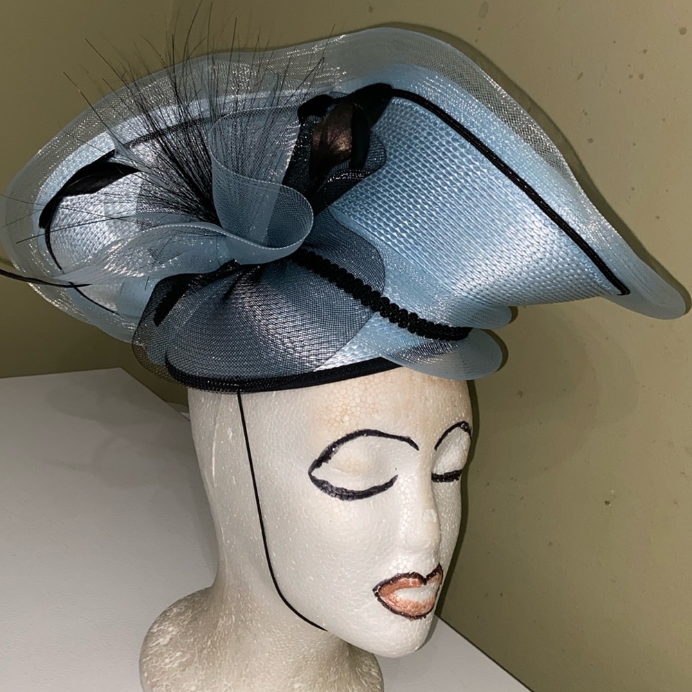 Really Cute Lt. Blue Church Dress Hat